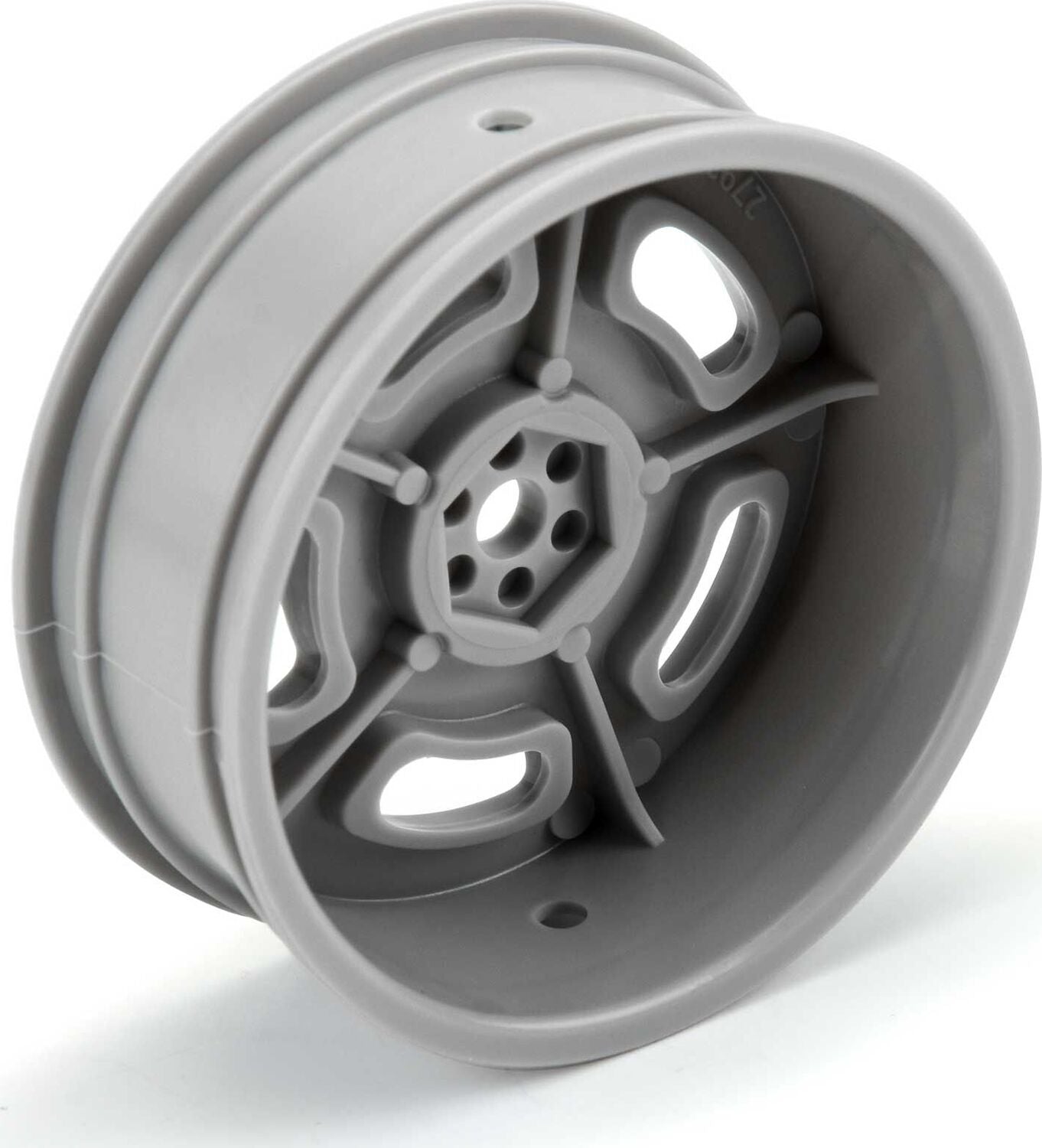 1/10 Slot Mag Drag Spec Front 2.2" 12mm Drag Wheels (2) Gray
